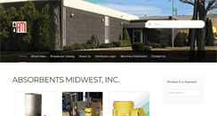 Desktop Screenshot of absorbentsmidwest.com